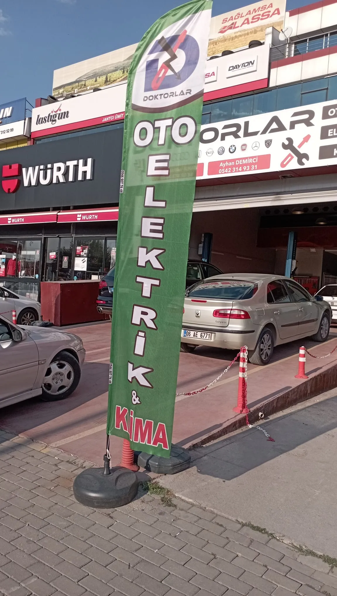 Oto Elektirikci Yelken Bayrağı-10